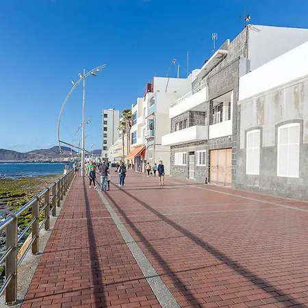 Canteras - 2bdr - Wifi - Balcony Daire Las Palmas de Gran Canaria