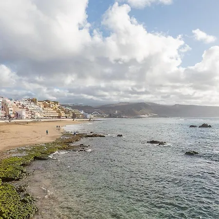 Canteras - 2bdr - Wifi - Balcony 아파트 라스팔마스