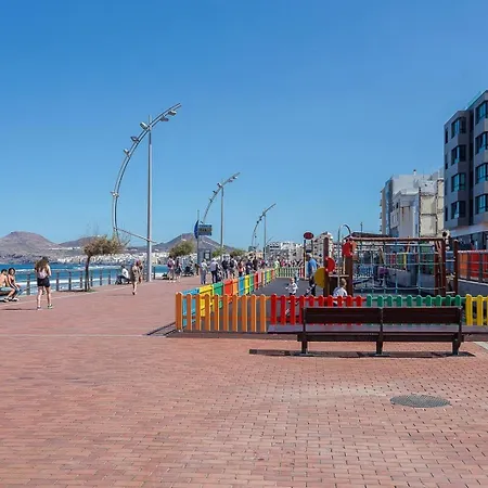 Canteras - 2bdr - Wifi - Balcony 라스팔마스